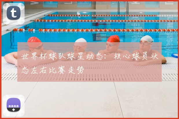世界杯球队球星动态:核心球员状态左右比赛走势