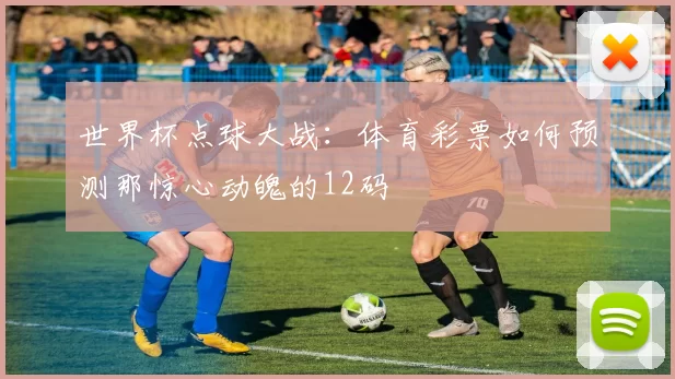 世界杯点球大战：体育彩票如何预测那惊心动魄的12码