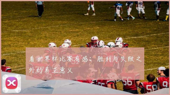 看世界杯比赛有感:胜利与失败之外的真正意义