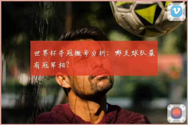 世界杯夺冠概率分析:哪支球队最有冠军相?